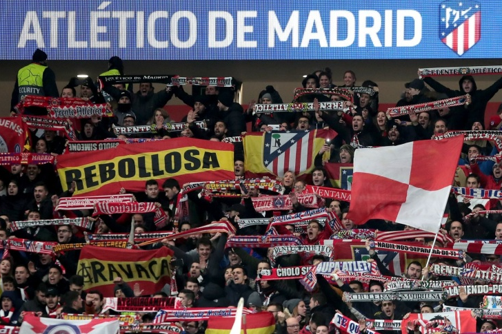 Une soixantaine de supporters exclus des matches de l'Atlético Madrid en raison de leur comportement lors du derby